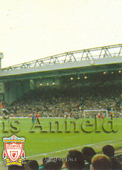 Anfield Card ?3 Liverpool 1998 Futera Fans' Selection #93
